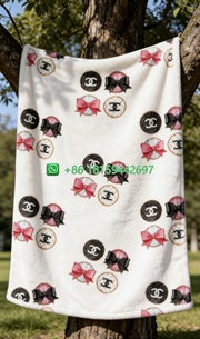 Chanel Throw Blankets